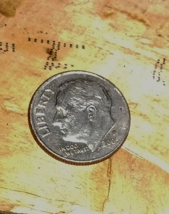 One Dime monedă rară