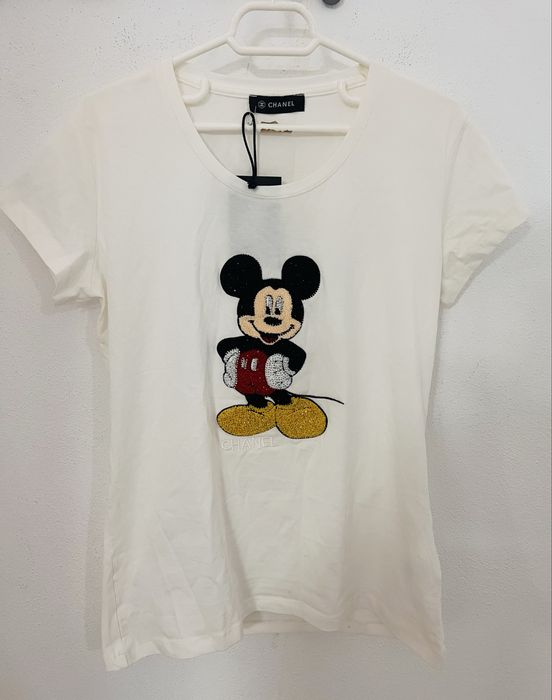 Tricou Chanel cu mickey mouse
