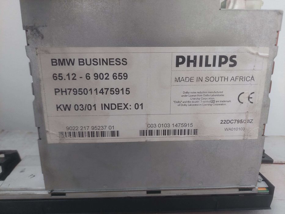 Ceasuri bord BMW E46 diesel, radio, panou AC originale