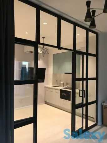 Раздвижные лофт перегородки на заказ