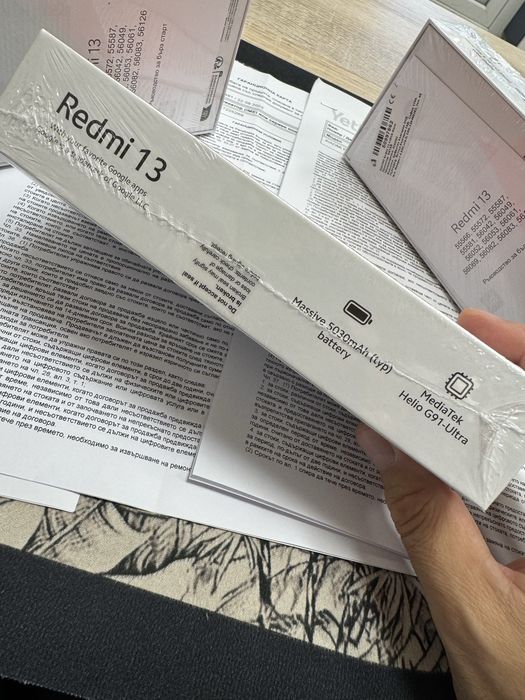 Xiaomi Redmi 13 6/128gb - чисто нови с 3 год. гаранция