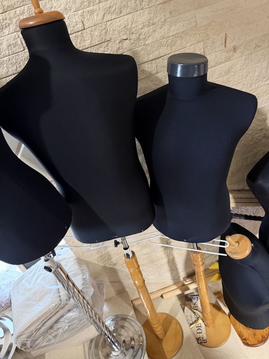 Manechini cu picior si suport de pantaloni