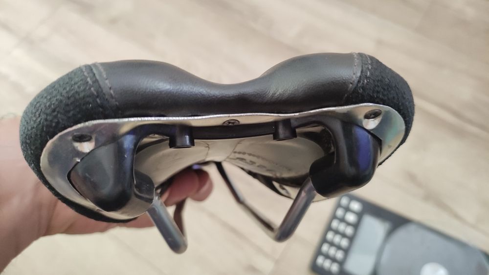 Șa bicicletă cursiera racing profesională din piele naturală