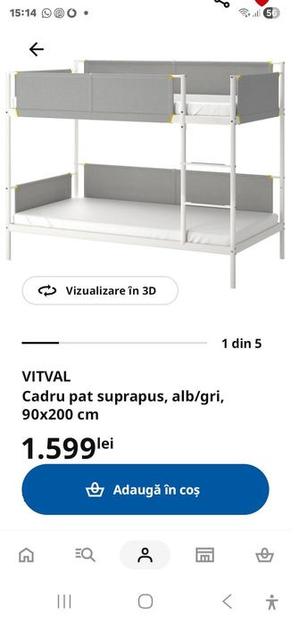 Vand pat suprapus Ikea