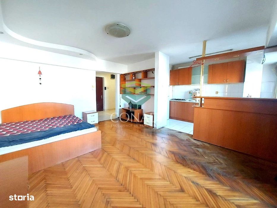 Zona Bdul Unirii, apartament cu 1 camera de vanzare, 43 mp
