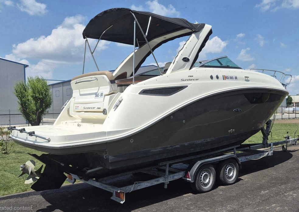 Vand Barca Searay Sundancer 265, stare excelenta, unic proprietar, 177 ore functionare