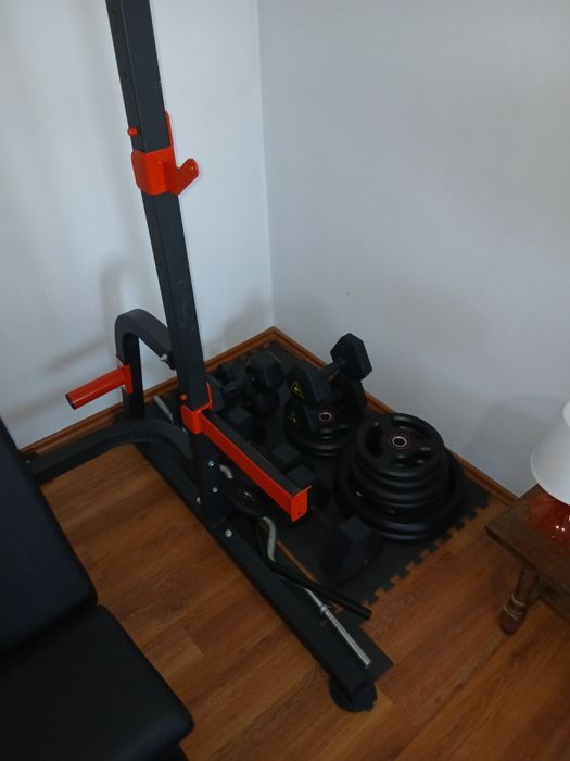 Gantere, discuri, haltera, multifunctional rack,sac box, scripeți,