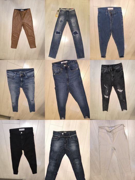 Дамски дънки Bershka,Zara,Mango, MeT XS размер