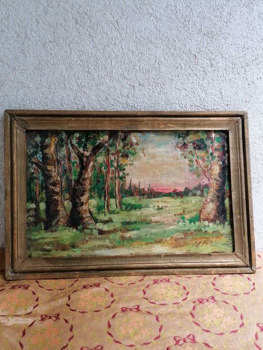 Tablouri pictate în ulei pe panza