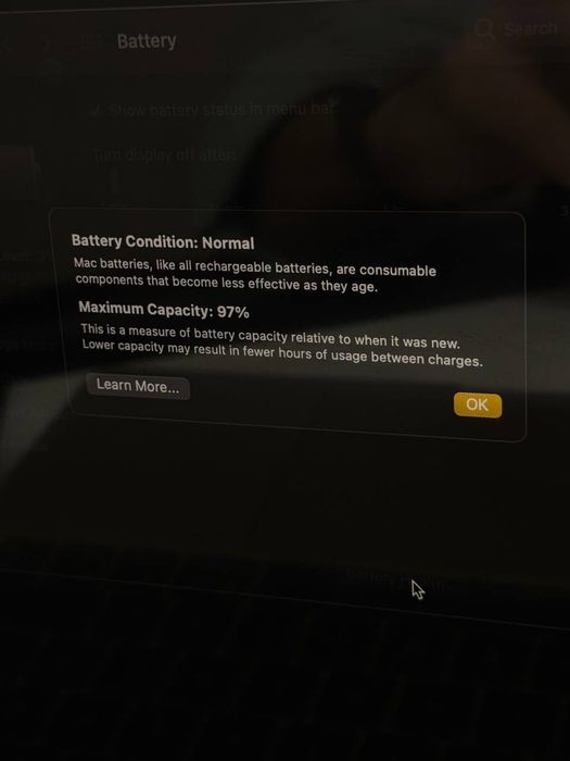 MacBook Pro M1 (13,3 inch)
Touch Bar , 1TB , cycle 74