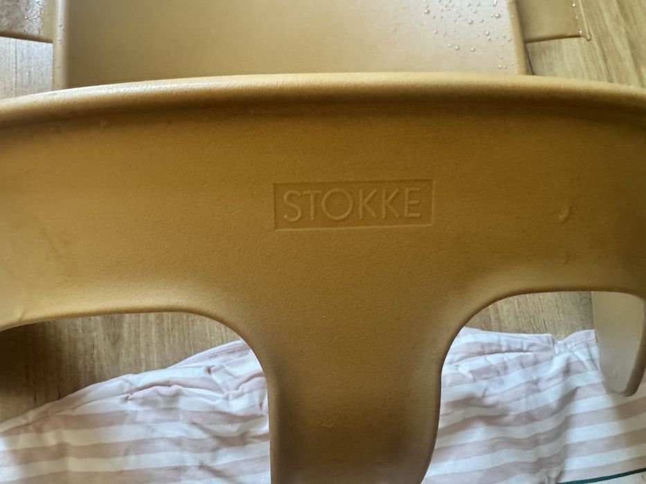 Scaun  Stokke Tripp Trapp cu toate accesoriile scaun masa copii