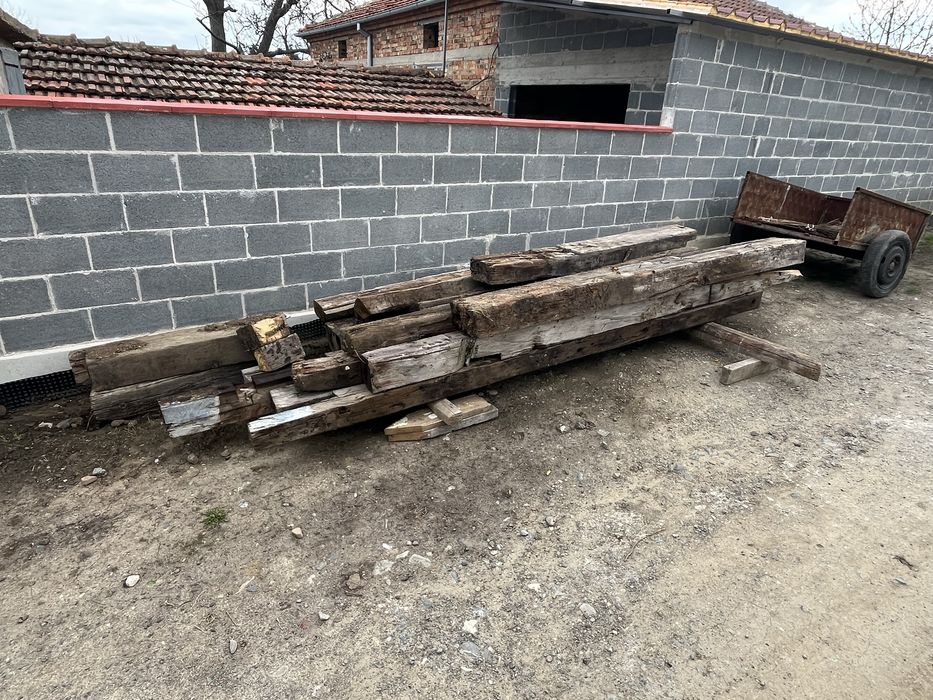 Траверси много здрави дървесини 12бр