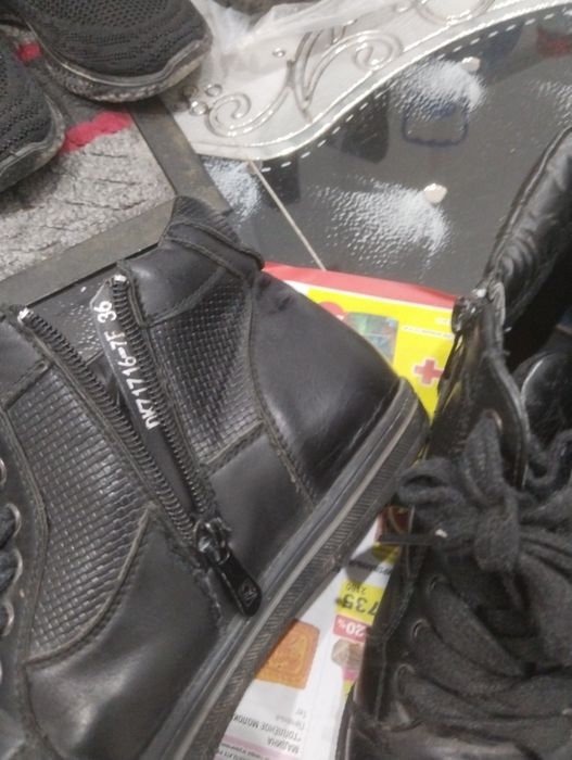 Кожаный ботинки  NIKE