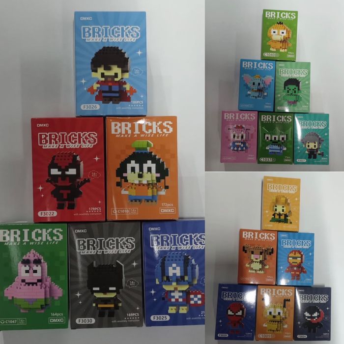 Мини конструктор Брикс. Герои