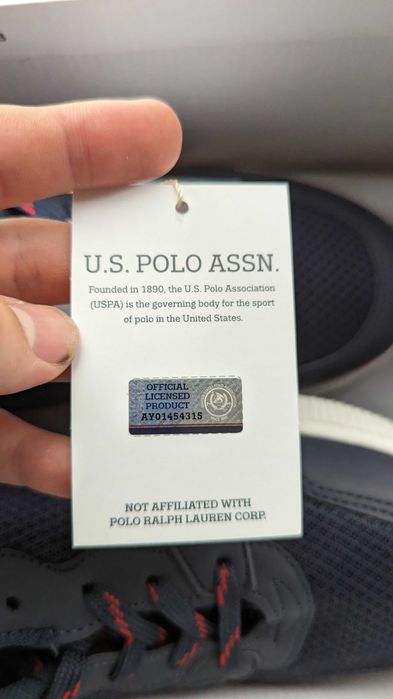 Papuci US Polo ASSN, noi cu eticheta, marime 43