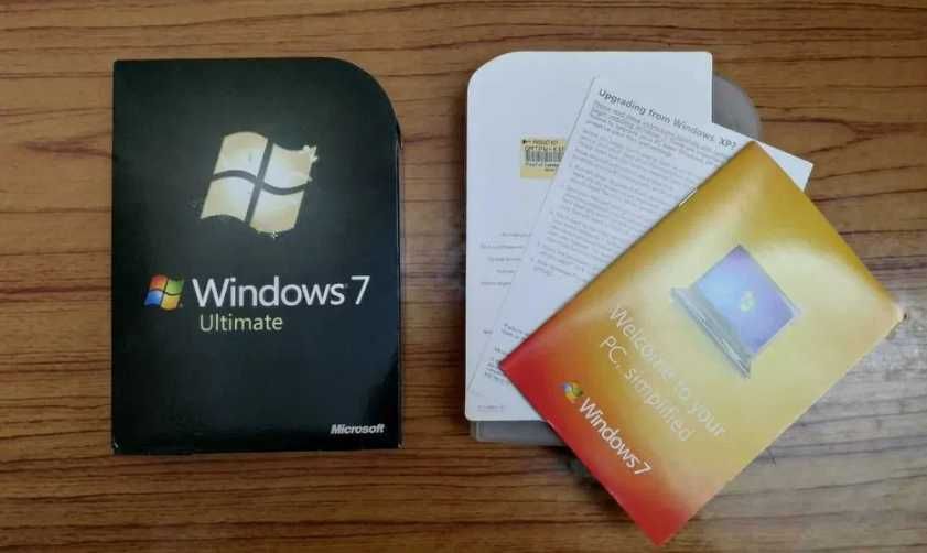 Windows 7 Ultimate 64 bit оригинальный DVD диск