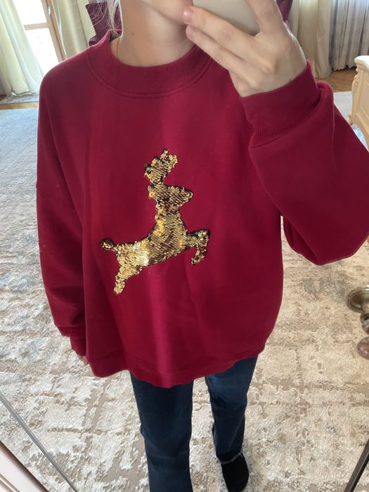 Новогодняя кофта свитшот