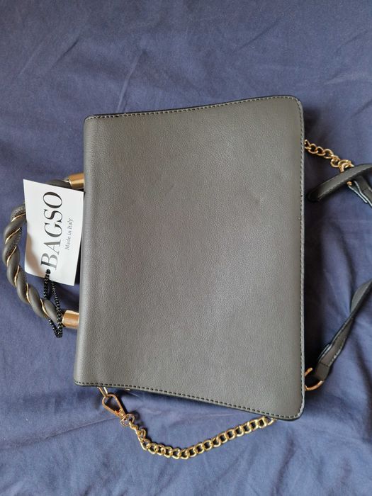 ПРОМОЦИЯ! Бутикова сива дамска чанта