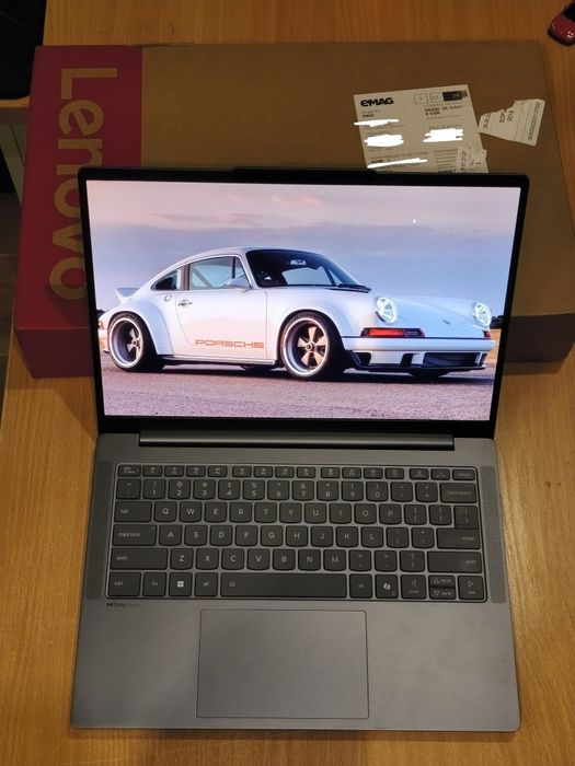 Лаптоп 2026 Lenovo IdeaPad Slim 5 14AGP11 - 3г гаранция, Ryzen AI 7 450, 32GB DDR5, 2.8k 120HZ OLED, 1TB SSD