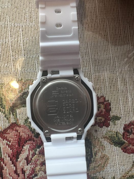 Ceas Casio G-Shock GA-2100P-8A alb rainbow