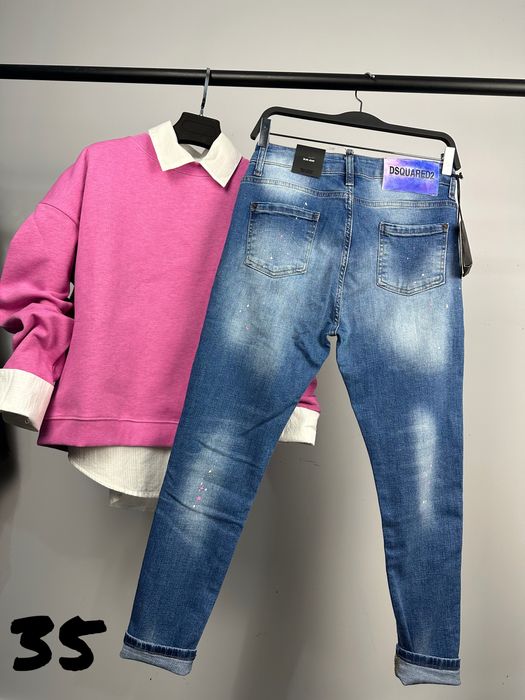 Dsquared дамски сини  дънки