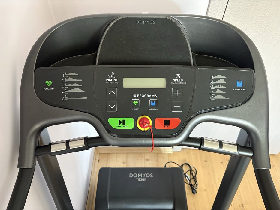 Пътека за бягане DOMYOS T520B, 13 КМ/Ч, 43X121 СМ