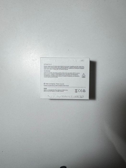 AirPods Pro 3 ANC, mod transparenta, pachet complet