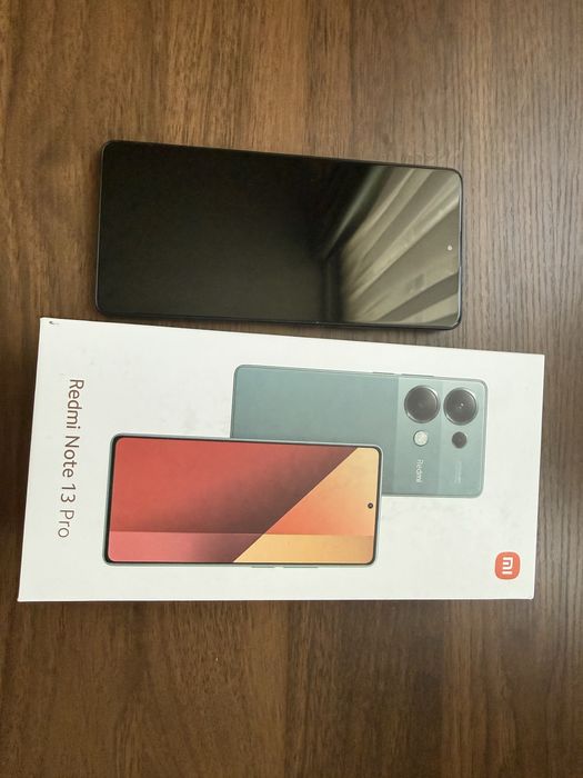 Telefon Redmi Note 13 Pro Midnight Black 8Gb Ram, 256 Gb Rom