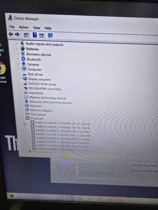 Lenovo Thinkpad Edge E540, i7, 8gb ddr3, 256ssd
