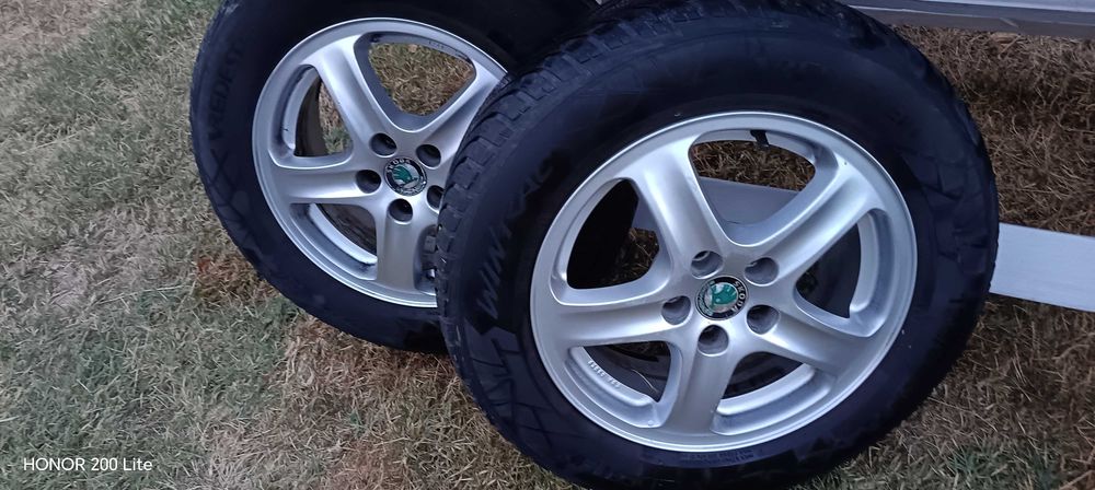 Jante de aluminiu R15 originale skoda octavia 1