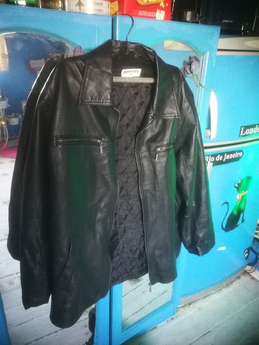 Мъжко кожено яке естествена кожа JOHN & GEE