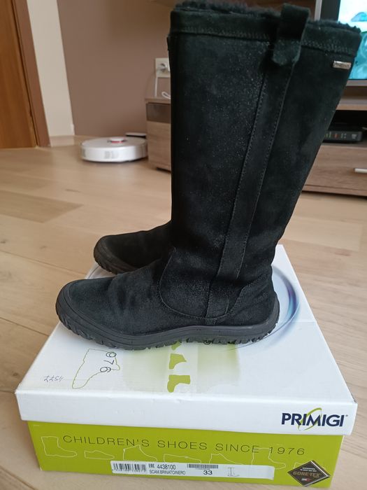 Детски кожени ботуши Primigi,номер 33