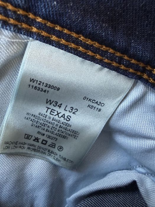 Blugi WRANGLER Texas Albastru Barbati | Marime 34 x 32 (Talie 86 cm)