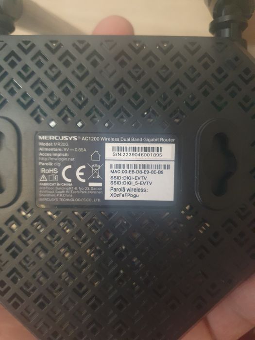 Router Wifi Mercusys
