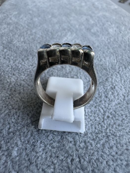 Inel din argint si cubic zirconia
