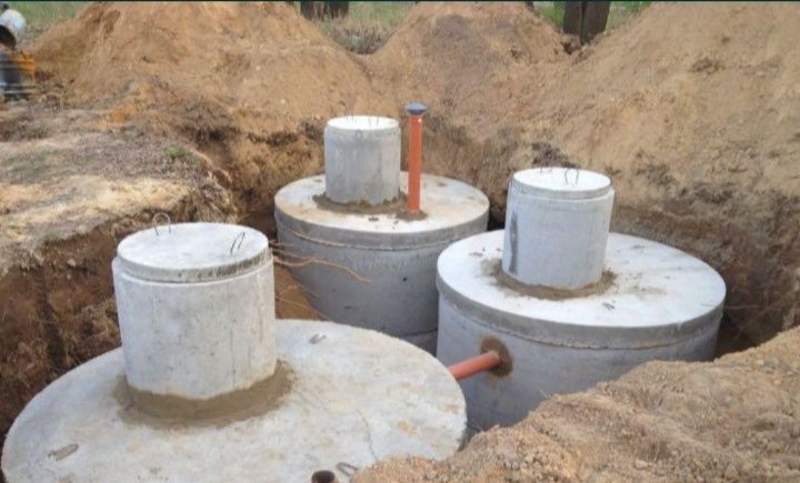Септик под ключ канализация жби кольца для септика