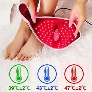 Терапевтично устройство за глезен с червена и инфрачервена светлина