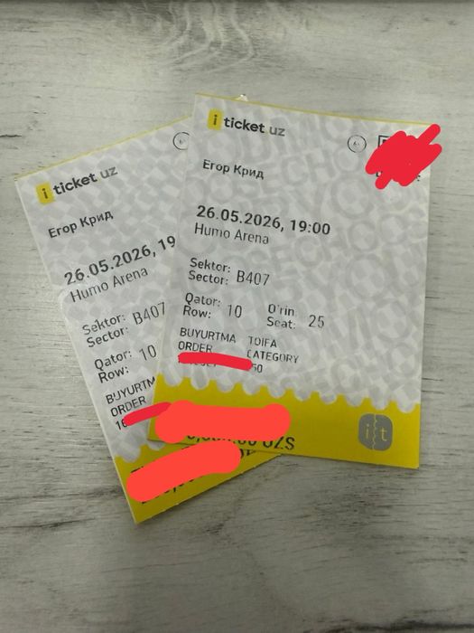 Egor kreed bilet