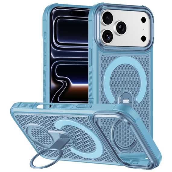 Husă iPhone 18 Pro Max Glacier – MagSafe + Suport – Protecție Premium