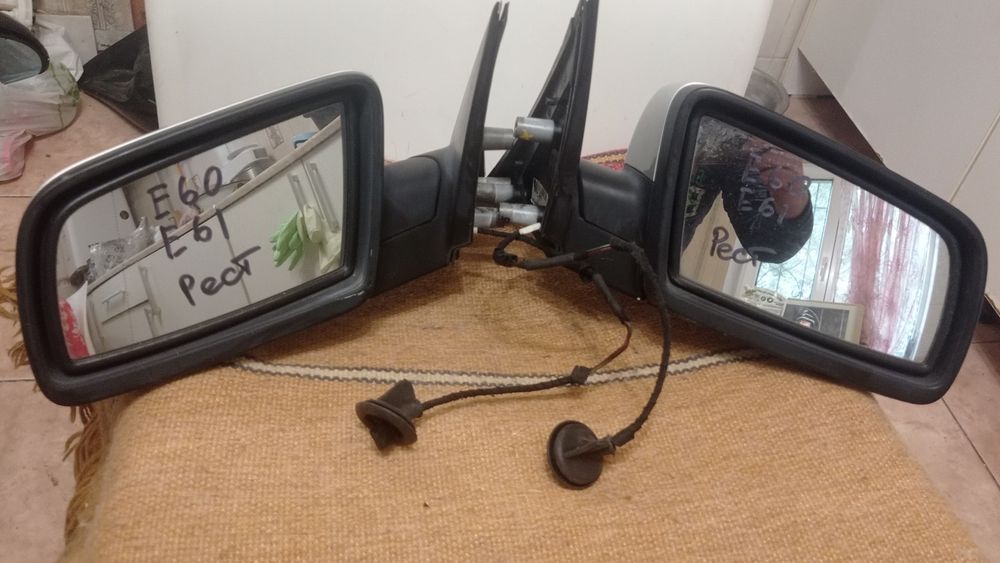 БМВ Е60. Рестайлинг. Зеркала. Оригинал.