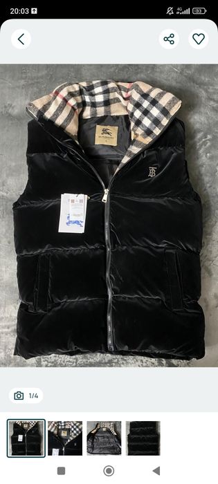 Vând vesta noua de bărbați Burberry