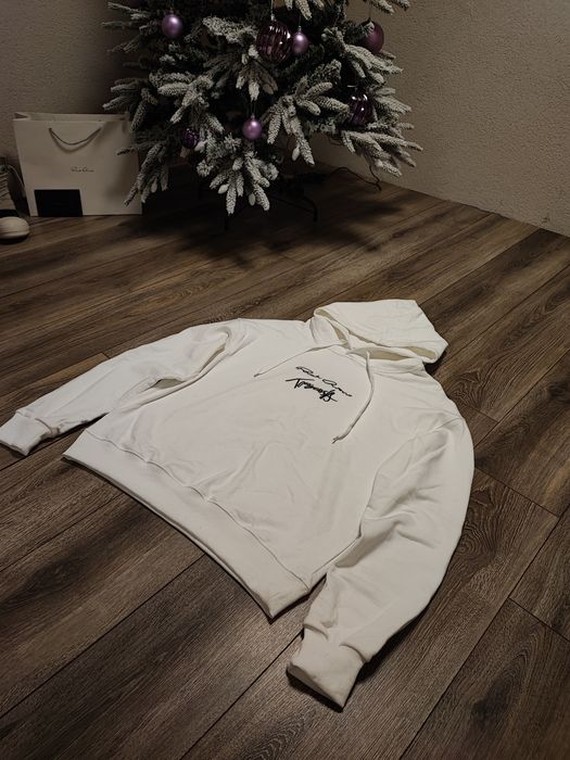 Hanorac Alb Rick Owens x Tommy Cash