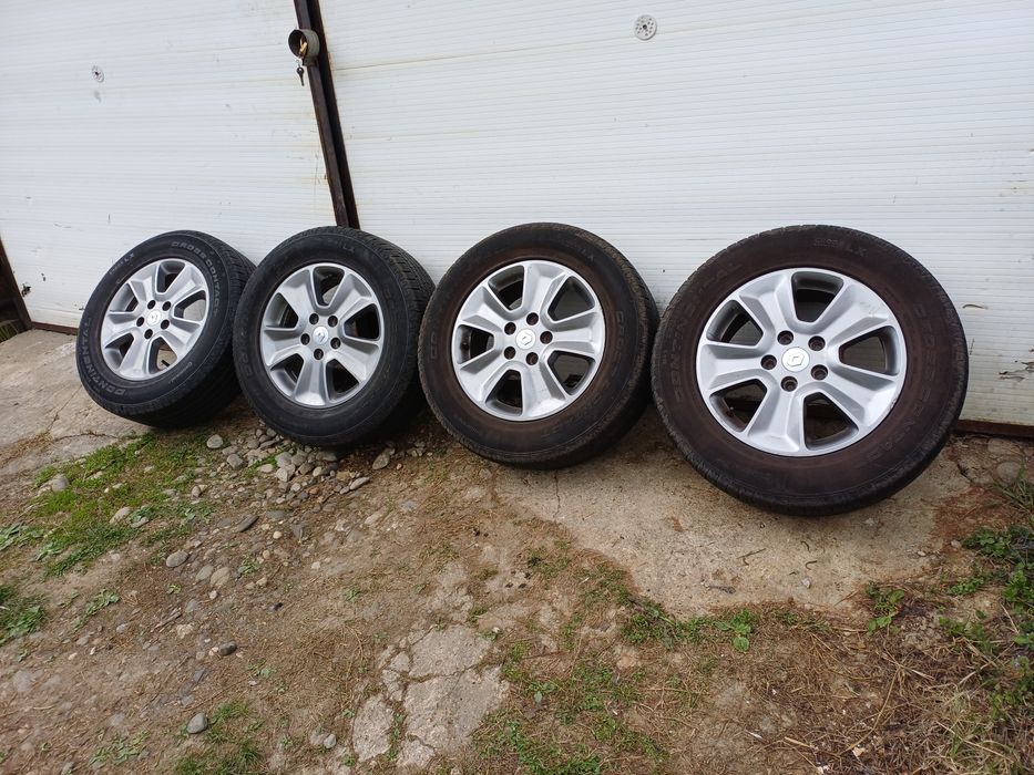 Jante aliaj 16"orig.DACIA DUSTER anv.Vara Continental 215/65/16