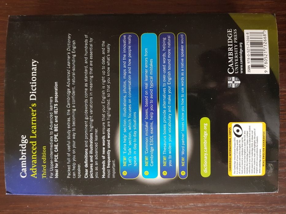 Cambridge Advanced learners dictionary