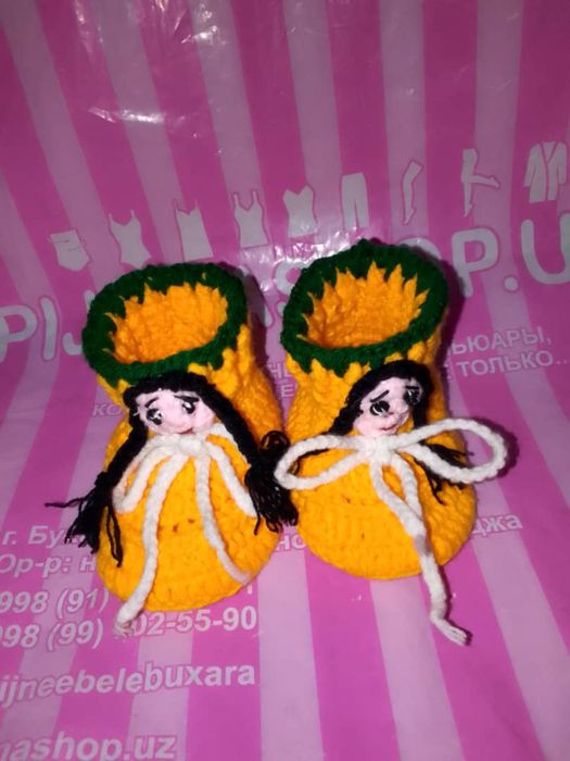 Haxel rangda razmerda bolajonlar uchun naskichalar toʻqiyman