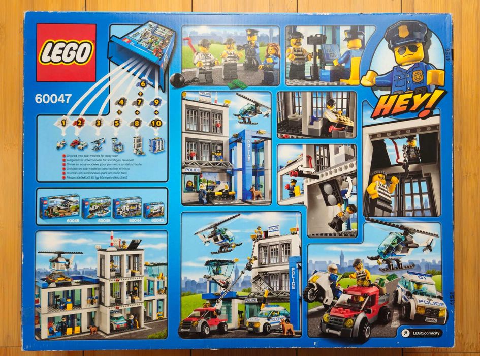 Set LEGO City SIGILAT 60047 Police Station