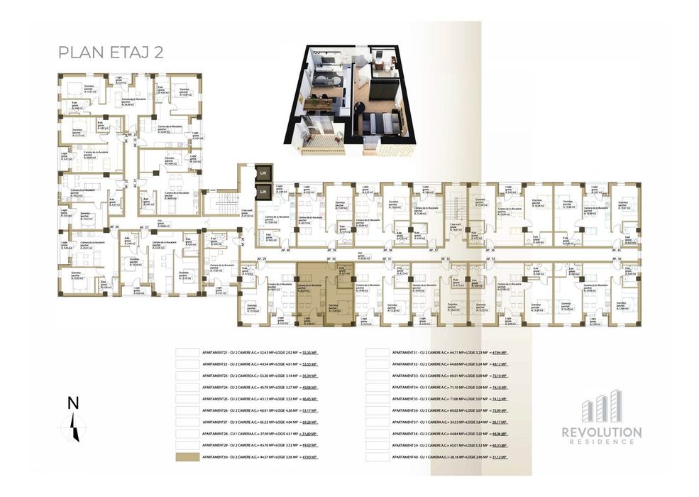 NEW! COMISION 0% - Apartamente cu 3 camere - Republicii 115, Baia Mare
