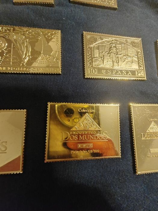 Lingouri argint placate cu aur