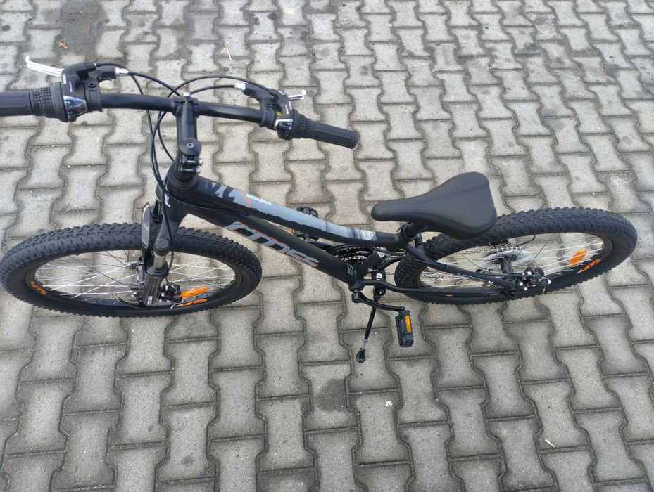 CROSS Алуминиев велосипед 24" SPEEDSTER boy 2db черен/сив
