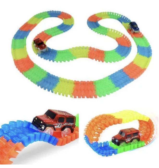 Гоночные треки, 4 набора плюс мост